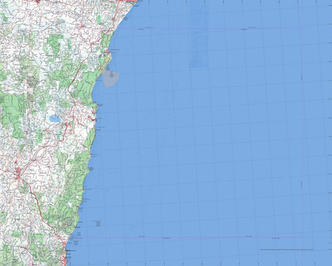 Getlost Map SH5607 MACLEAN Australia Touring Map V15 1:250,000