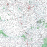 Getlost Map SH5613 TAMWORTH Australia Touring Map V15 1:250,000