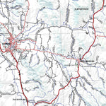 Getlost Map SH5613 TAMWORTH Australia Touring Map V15 1:250,000