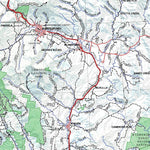 Getlost Map SH5613 TAMWORTH Australia Touring Map V15 1:250,000