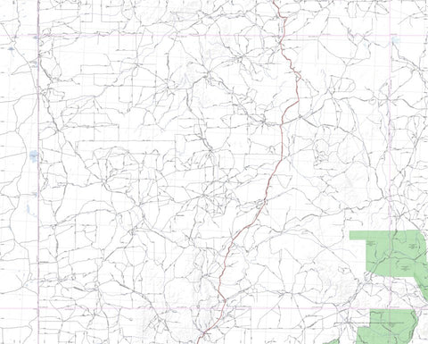 Getlost Map SH5411 COBHAM LAKE Australia Touring Map V15 1:250,000