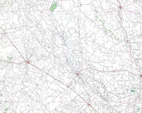 Getlost Map SH5515 NYNGAN Australia Touring Map V15 1:250,000