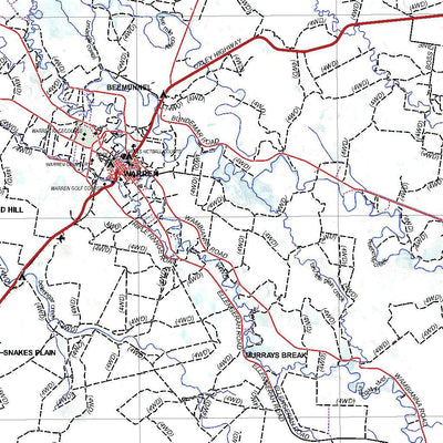 Getlost Map SH5515 NYNGAN Australia Touring Map V15 1:250,000