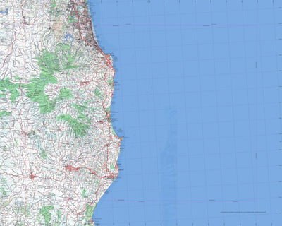 Getlost Map SH5603 TWEED HEADS Australia Touring Map V15 1:250,000