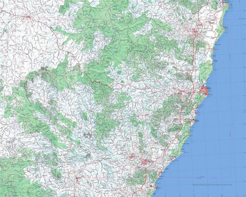 Getlost Map SH5614 HASTINGS Australia Touring Map V15 1:250,000