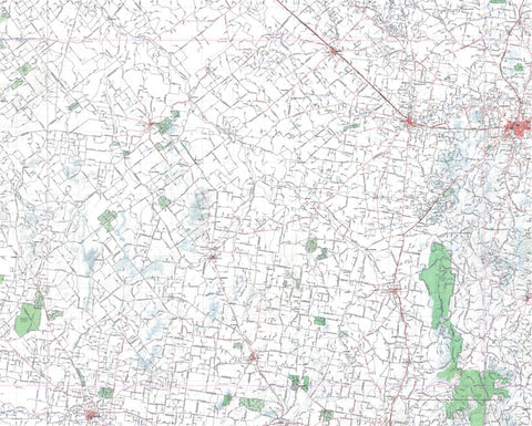 Getlost Map SI5503 NARROMINE Australia Touring Map V15 1:250,000