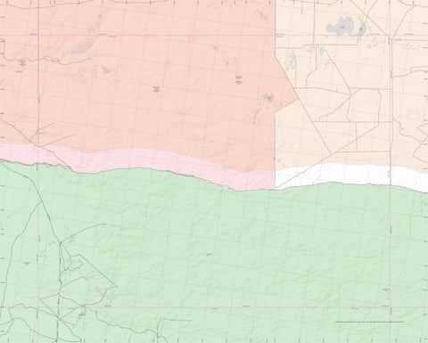 Getlost Map SH5309 BARTON Australia Touring Map V15 1:250,000