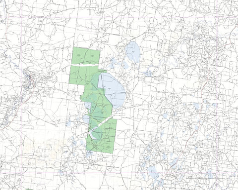 Getlost Map SI5408 POONCARIE Australia Touring Map V15 1:250,000