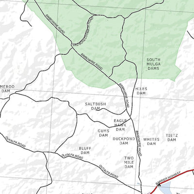 Getlost Map SI5402 OLARY Australia Touring Map V15 1:250,000
