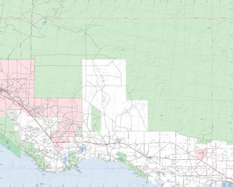 Getlost Map SH5313 FOWLER Australia Touring Map V15 1:250,000