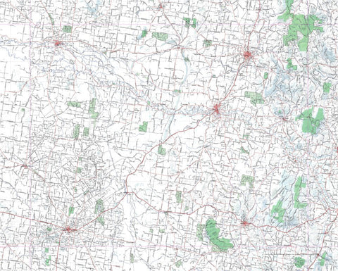 Getlost Map SI5507 FORBES Australia Touring Map V15 1:250,000