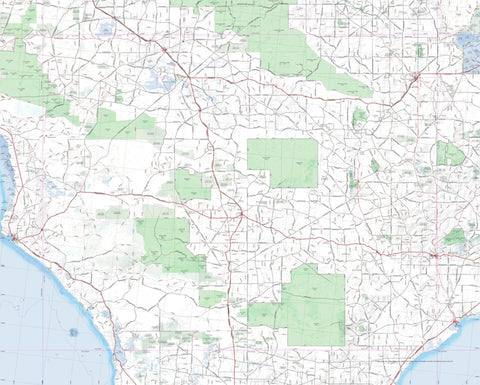 Getlost Map SI5307 KIMBA Australia Touring Map V15 1:250,000