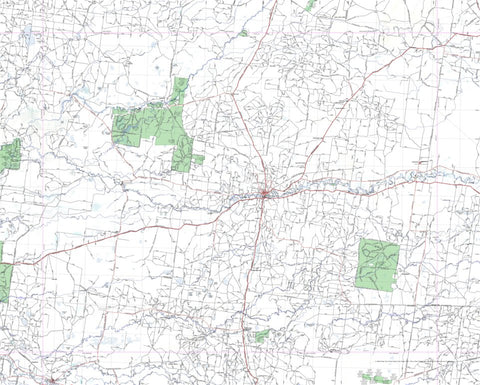 Getlost Map SI5509 HAY Australia Touring Map V15 1:250,000