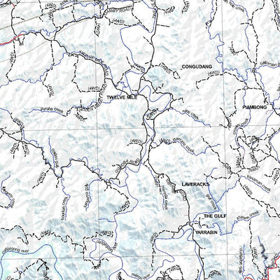 Getlost Map SI5504 DUBBO Australia Touring Map V15 1:250,000