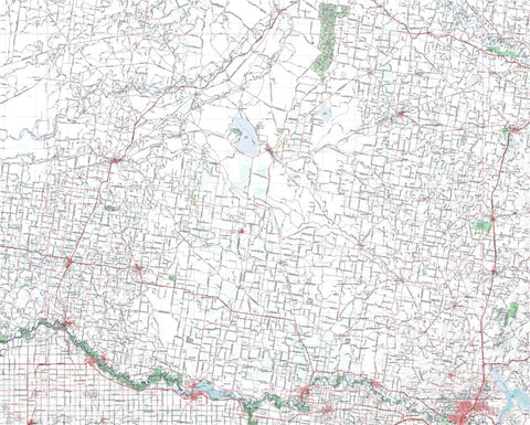 Getlost Map SI5514 JERILDERIE Australia Touring Map V15 1:250,000
