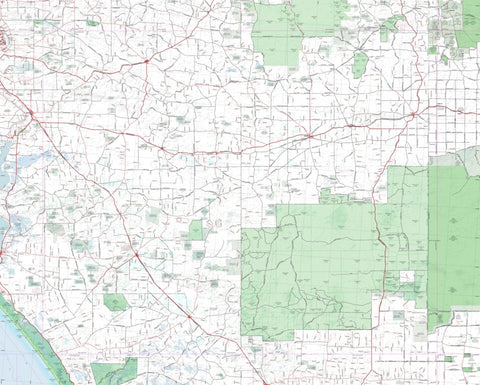 Getlost Map SI5414 PINNAROO Australia Touring Map V15 1:250,000