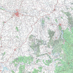 Getlost Map SI5515 WAGGA WAGGA Australia Touring Map V15 1:250,000