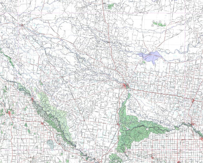 Getlost Map SI5513 DENILIQUIN Australia Touring Map V15 1:250,000