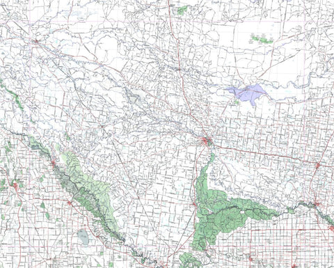 Getlost Map SI5513 DENILIQUIN Australia Touring Map V15 1:250,000