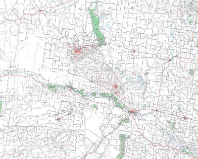 Getlost Map SI5510 NARRANDERA Australia Touring Map V15 1:250,000