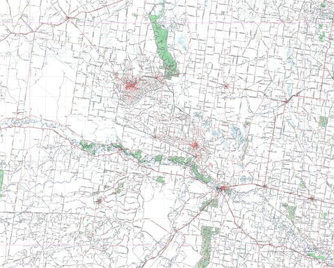 Getlost Map SI5510 NARRANDERA Australia Touring Map V15 1:250,000
