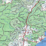 Getlost Map SI5613 ULLADULLA Australia Touring Map V15 1:250,000