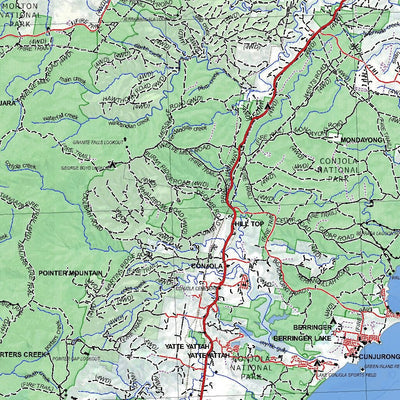 Getlost Map SI5613 ULLADULLA Australia Touring Map V15 1:250,000