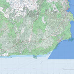 Getlost Map SJ5508 MALLACOOTA Australia Touring Map V15 1:250,000