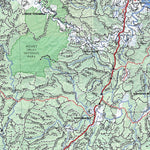 Getlost Map SJ5508 MALLACOOTA Australia Touring Map V15 1:250,000