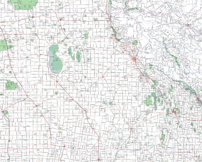 Getlost Map SI5416 SWAN HILL Australia Touring Map V15 1:250,000
