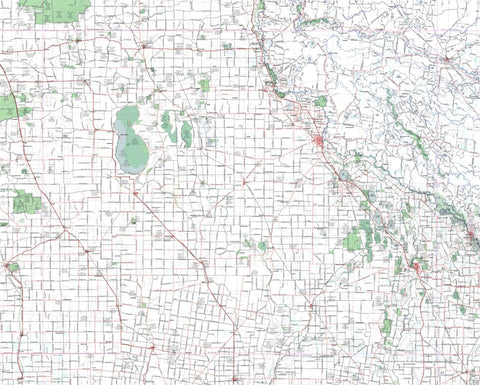 Getlost Map SI5416 SWAN HILL Australia Touring Map V15 1:250,000