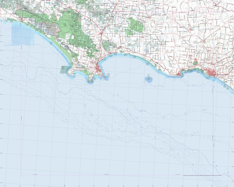 Getlost Map SJ5411 PORTLAND Australia Touring Map V15 1:250,000