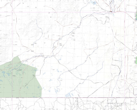Getlost Map SH5404 BULLOO Australia Touring Map V15 1:250,000