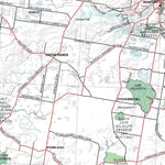 Getlost Map SJ5408 BALLARAT Australia Touring Map V15 1:250,000