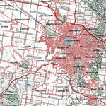 Getlost Map SJ5408 BALLARAT Australia Touring Map V15 1:250,000