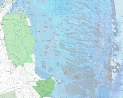Getlost Map SC5416 ORFORD BAY Australia Touring Map V15 1:250,000
