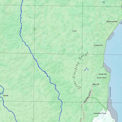 Getlost Map SC5416 ORFORD BAY Australia Touring Map V15 1:250,000
