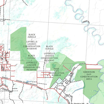 Getlost Map SD5204 DARWIN Australia Touring Map V15 1:250,000