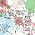 Getlost Map SD5204 DARWIN Australia Touring Map V15 1:250,000