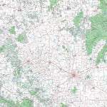 Getlost Map SJ5407 HAMILTON Australia Touring Map V15 1:250,000