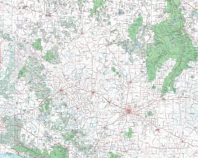 Getlost Map SJ5407 HAMILTON Australia Touring Map V15 1:250,000