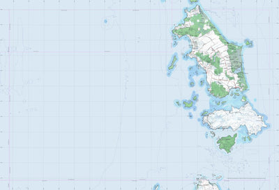 Getlost Map SK5502 FLINDERS ISLAND Australia Touring Map V15 1:250,000