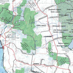 Getlost Map SK5502 FLINDERS ISLAND Australia Touring Map V15 1:250,000