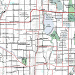 Getlost Map SJ5501 BENDIGO Australia Touring Map V15 1:250,000