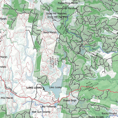 Getlost Map SK5506 OATLANDS Australia Touring Map V15 1:250,000