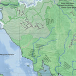 Getlost Map SK5505 QUEENSTOWN Australia Touring Map V15 1:250,000