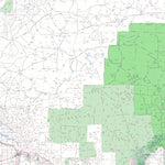 Getlost Map SI5406 CHOWILLA Australia Touring Map V15 1:250,000