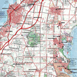 Getlost Map SJ5509 QUEENSCLIFF Australia Touring Map V15 1:250,000