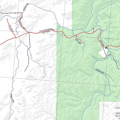 Getlost Map SD5216 DELAMERE Australia Touring Map V15 1:250,000