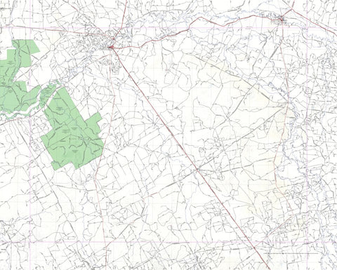 Getlost Map SH5510 BOURKE Australia Touring Map V15 1:250,000
